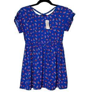 Cross-Back Floral Dress, NWT, Girl's Small​​​​​​​​​​​​​​​​​